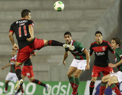 首位ベンフィカがマリティモに勝利