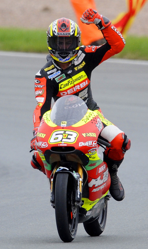 ディ・メッリオ ドイツGP･125ccを制す