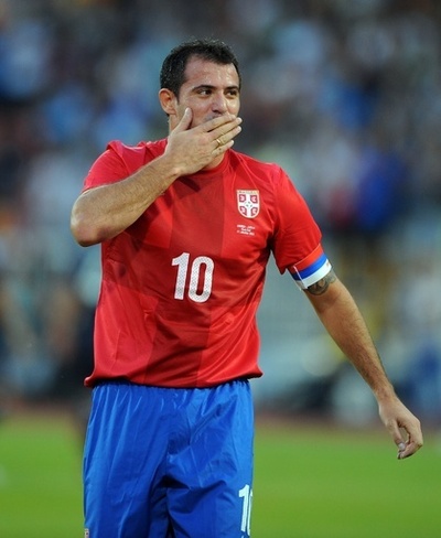 セルビアのスタンコビッチ、日本代表との親善試合で現役引退