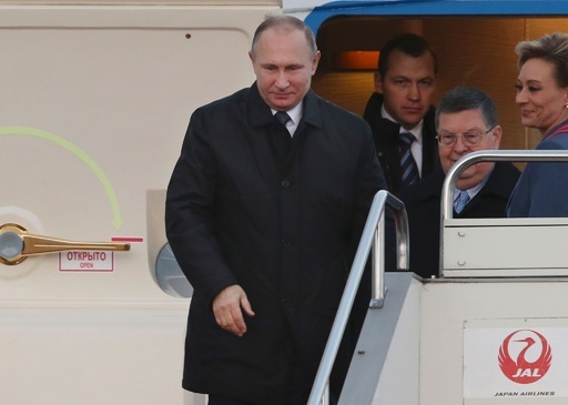 プーチン大統領来日、山口で日露首脳会談へ