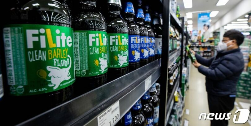 ソウル市内のある大型マート(c)news1