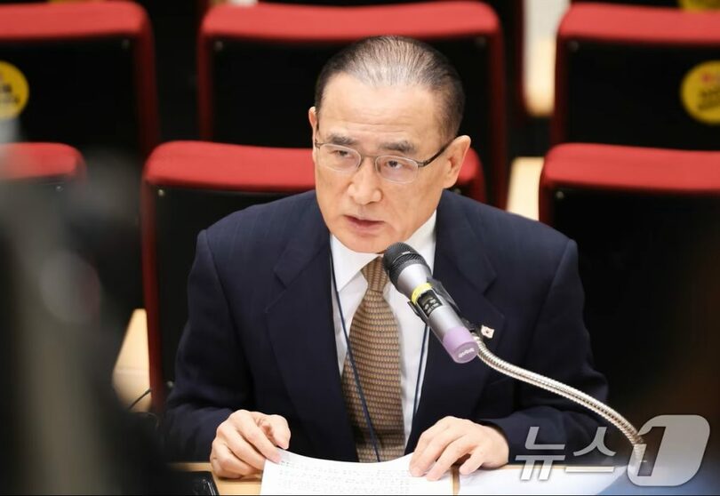 2025年9月12日、ウィ・ソンラク（魏聖洛）国家安保室長(c)news1