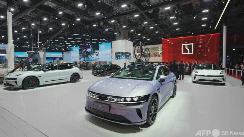 2025年上海モーターショー、新エネルギー車が7割超に