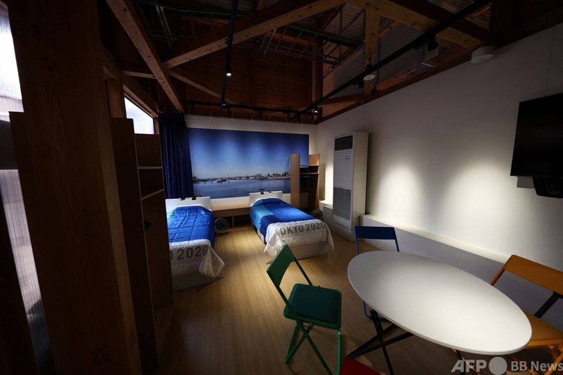 選手村ベッドは「頑丈」とIOC 「反セックス」目的との報道に反論