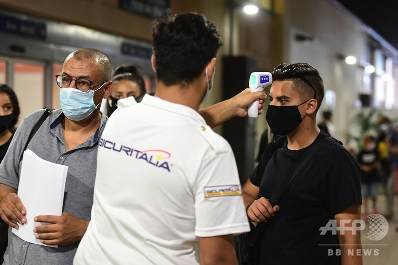 大型客船の地中海クルーズ再開、コロナ流行後初 イタリア