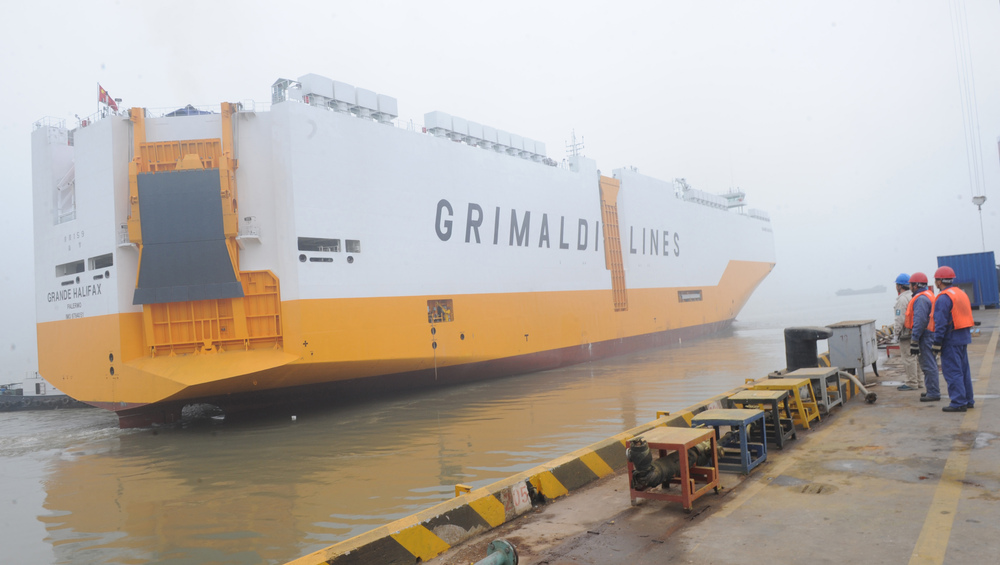 上海船舶研究設計院、自動車専用船設計の世界市場シェア67％ 写真1枚 国際ニュース：AFPBB News