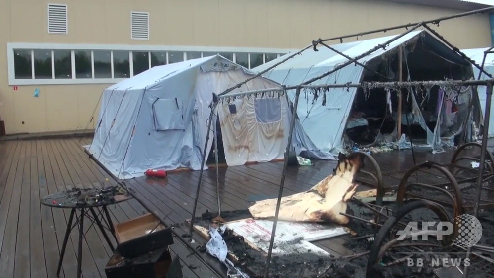 動画 露キャンプ場で火災 子ども4人死亡 消火後の現場映像 写真1枚 国際ニュース Afpbb News