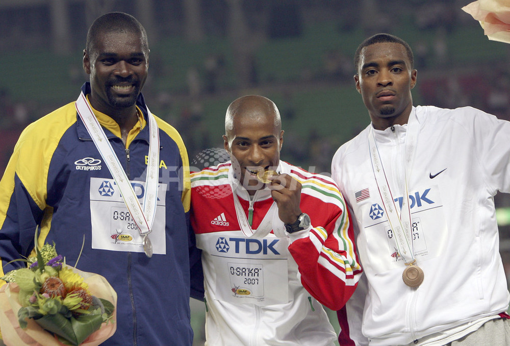 ネルソン・エボラ 男子三段跳びで金メダル 写真17枚 国際ニュース：AFPBB News