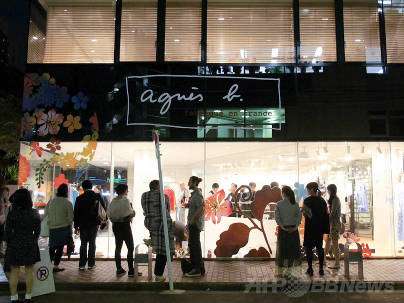 アニエスベー、第9弾「ART FACADE PROJECT」は大巻伸嗣氏