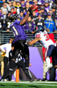 11NFLプレーオフは15日、カンファレンス準決勝が行われ、ボルティモア・レイブンズ（Baltimore Ravens）は20-13でヒューストン・テキサンズ（Houston Texans）との接戦を制し、ナショナル・カンファレンス（NFC）決勝に進出した。

第1クォーターにタッチダウンパスをキャッチするレイブンズのアンクワン・ボウルディン（Anquan Boldin、左、2012年1月15日撮影）。(c)AFP/Getty Images/Chris Trotman