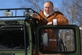 ロシア・シベリア地方で休暇中のウラジーミル・プーチン大統領（2021年3月21日撮影）。(c)Alexey DRUZHININ / SPUTNIK / AFP