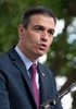 コスタリカを訪問し、同国の首都サンホセの公園で演説するスペインのペドロ・サンチェス首相（2021年6月11日撮影）。(c)Ezequiel BECERRA / AFP
