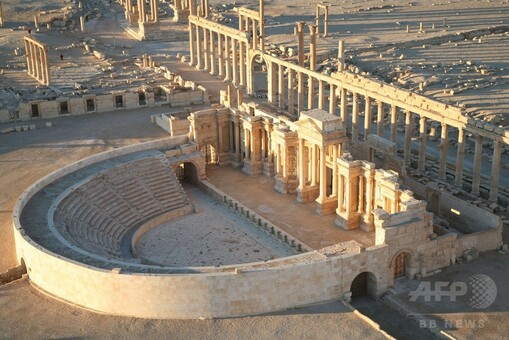 写真特集】IS侵攻で破壊の危機、シリアの世界遺産パルミラ遺跡