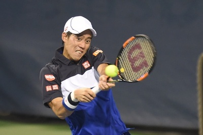 錦織、フルセットの末にシティ・オープン初戦突破