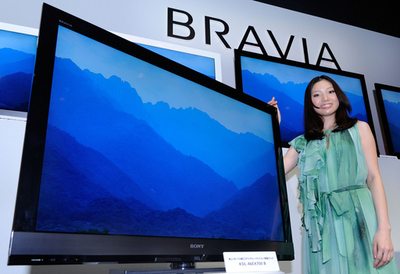 ソニーの液晶テレビ「ブラビア」、LEDバックライト搭載の「EX700」シリーズ発売