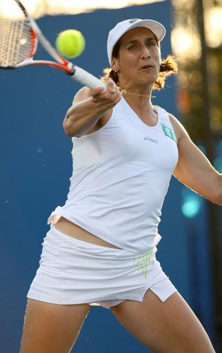 ビルジニー・ラザノ 2回戦進出を果たす