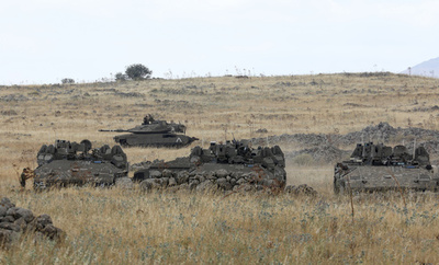 イスラエル、シリア首都近郊を空爆 兵士3人死亡、7人負傷