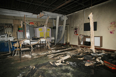 保育施設で警備員が幼児らに火、死者7人に ブラジル