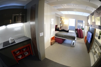 住宅難の米NY、注目浴びる「マイクロマンション」