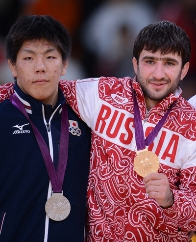 中矢が銀メダル、柔道男子73キロ級