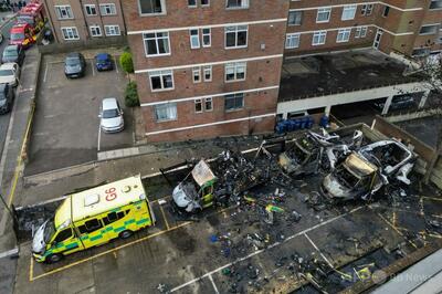 救急車への放火を「反ユダヤ主義による憎悪犯罪」として捜査 英警察