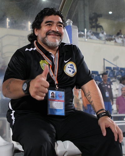 マラドーナ氏、イラク代表監督就任に意欲