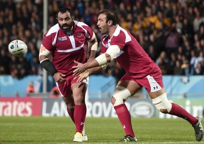 ジョージアがナミビアに勝利、日本大会出場がほぼ決定的に