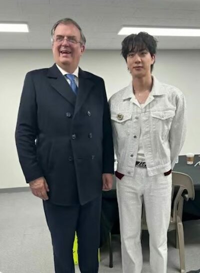 「BTSをメキシコへ」公約が現実に…経済相がジンとの再会映像を公開しファン歓喜