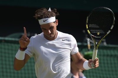 ナダル、第1セット落とすも初戦突破 ウィンブルドン選手権