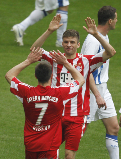 バイエルン リーグ優勝決定的に、ボーフムに快勝