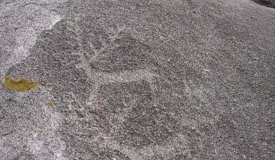 3000年前 新疆の天山にグラフィティアート？