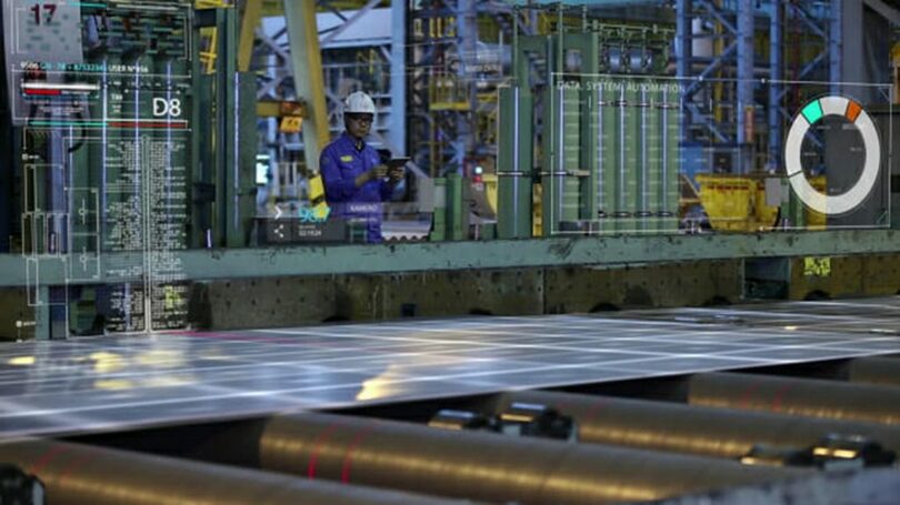 ポスコDXスマートファクトリー＝ポスコDX(c)KOREA WAVE