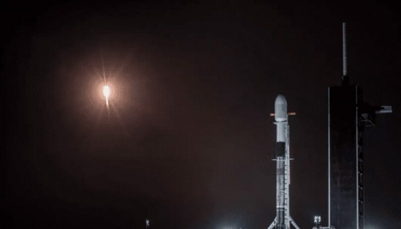 スペースXのロケット「ファルコン9」＝スペースX(c)KOREA WAVE