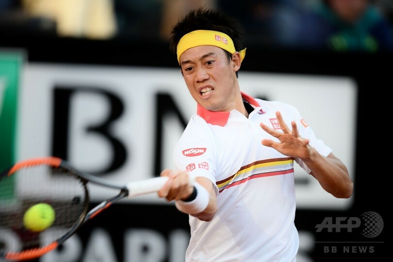 錦織、イタリア国際4強ならず ジョコビッチ戦は12連敗