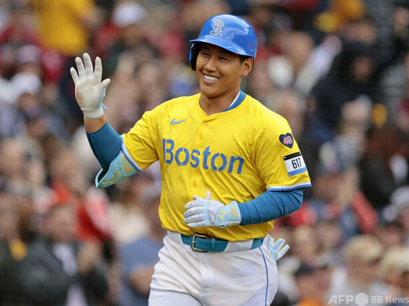 吉田正尚が今季1号 Rソックス勝利に貢献