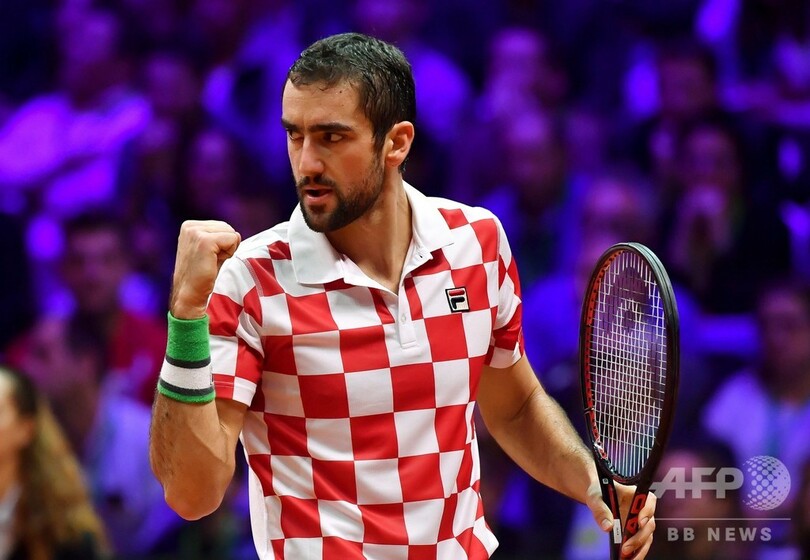 クロアチアが2度目のデ杯Vに王手、フランスに初日シングルス連勝