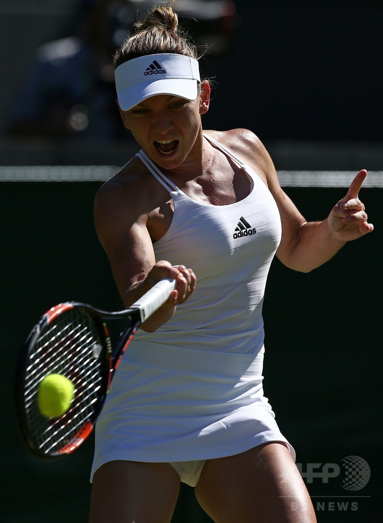 第3シードのハレプ、まさかの初戦敗退 ウィンブルドン選手権