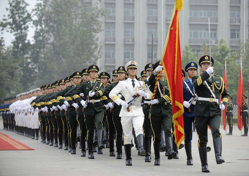 人民解放軍、儀仗隊の訓練風景 中国 写真23枚 国際ニュース