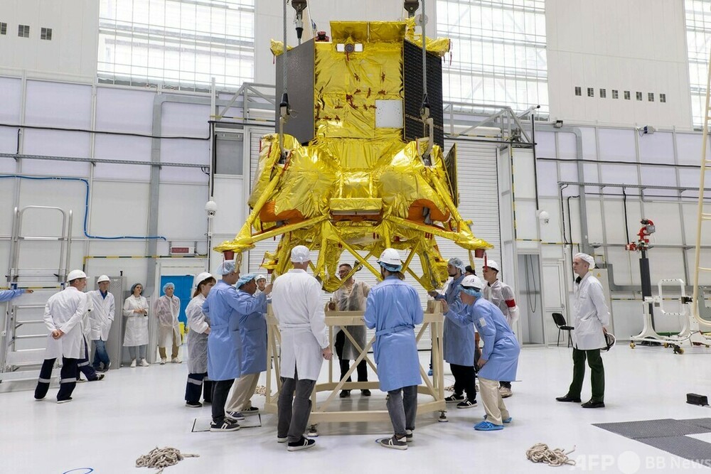 ロシア探査機「ルナ25号」、月面衝突 写真6枚 国際ニュース：AFPBB News