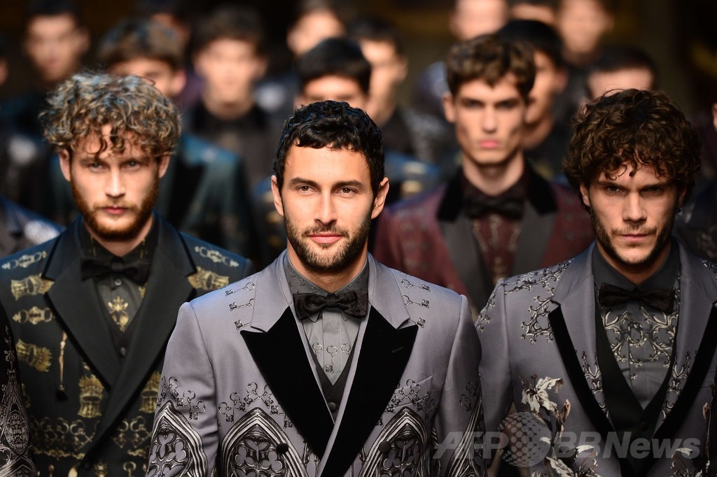 ＜14/15年秋冬ミラノ・メンズコレクション＞ドルチェ＆ガッバーナ