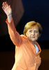 ドイツ首相でキリスト教民主同盟（CDU）党首のアンゲラ・メルケル氏（2005年8月28日撮影、資料写真）。(c)Jean-Christophe VERHAEGEN / AFP