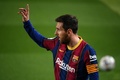 サッカースペイン1部リーグ、FCバルセロナのリオネル・メッシ（2021年2月24日撮影）。(c)LLUIS GENE / AFP