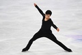 フィギュアスケート世界選手権、男子シングル・フリースケーティング（FS）。演技に臨むネイサン・チェン（2021年3月27日撮影）。(c)Jonathan NACKSTRAND / AFP