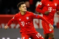 サッカー欧州チャンピオンズリーグ、グループB第6節、バイエルン・ミュンヘン対トッテナム・ホットスパー。得点を決めて喜ぶバイエルン・ミュンヘンのフィリペ・コウチーニョ・コレイア（2019年12月11日撮影）。(c)Odd ANDERSEN / AFP