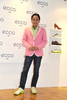 都内・デンマーク大使館で開催されたフットウェアブランド「ecco」のプレスカンファレンスに出席したタレントのルー大柴（Lou Oshiba、2010年11月18日撮影）。(c)ecco