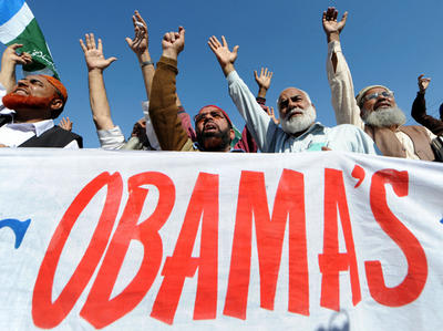 パキスタンで反米デモ、オバマ政権誕生後は初めて