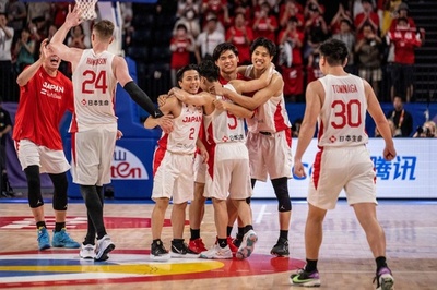 日本がフィンランドに大逆転勝ち バスケW杯