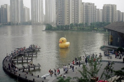 「黄色いアヒル」、中国ブログで検索禁止に