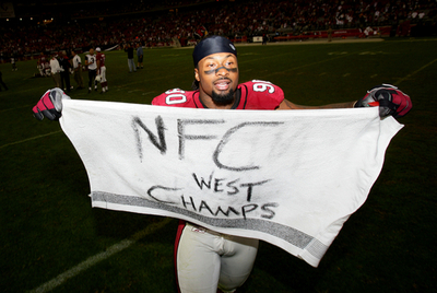 カージナルス ラムズ下しNFC西地区優勝