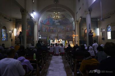 教皇の死を悼むガザのキリスト教徒たち 「希望の灯だった」